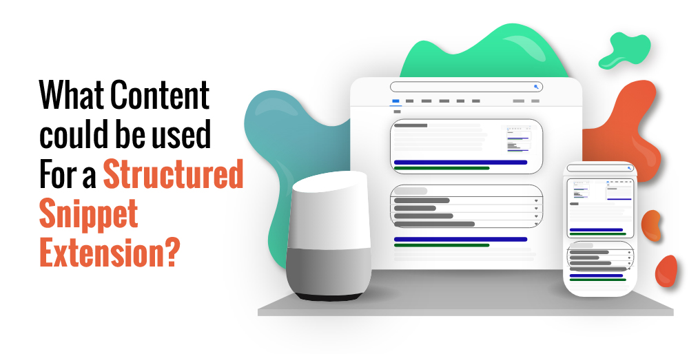 What Content could be used for a Structured Snippet Extension?
