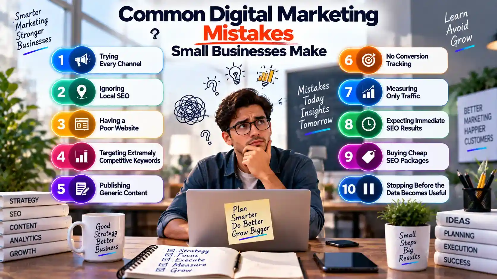 Common Mistakes Small Businesses Make in Digital Marketing