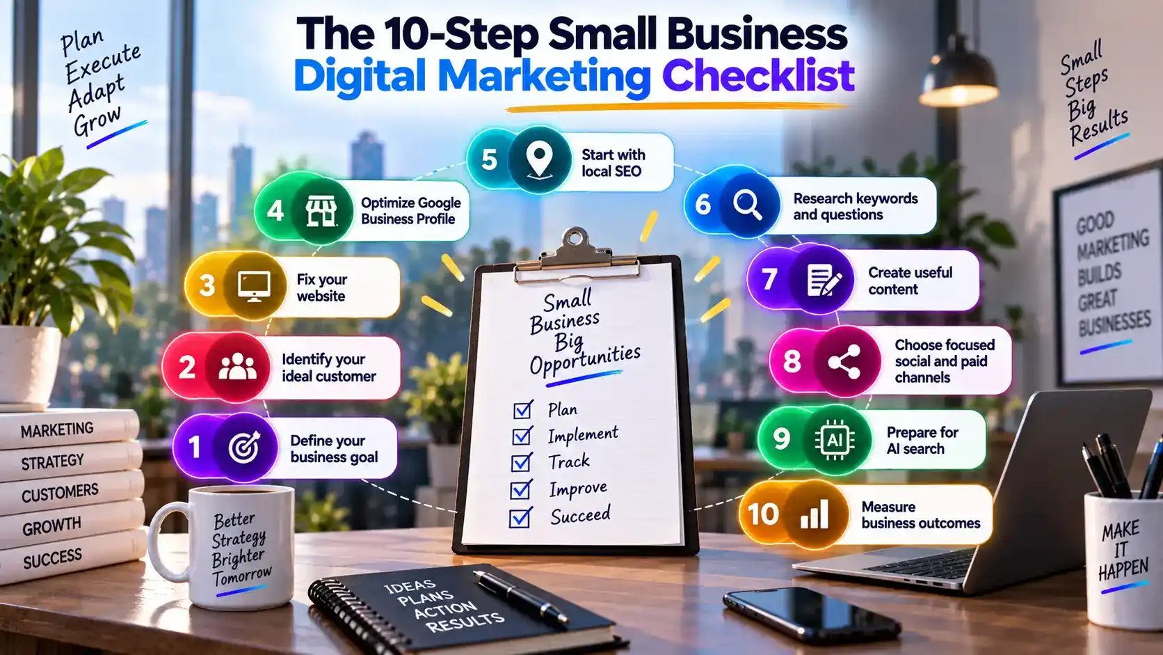 10 Step Digital Marketing Checklist