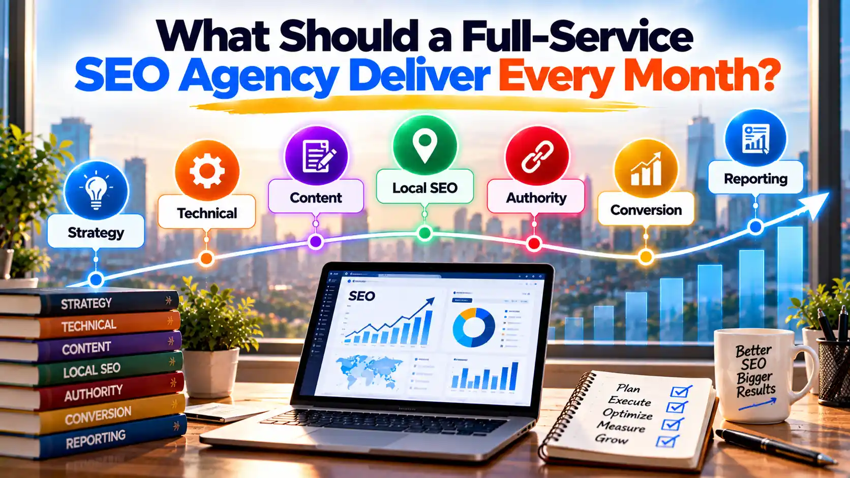 What Should Full Service SEO Agency Deliver Every Month