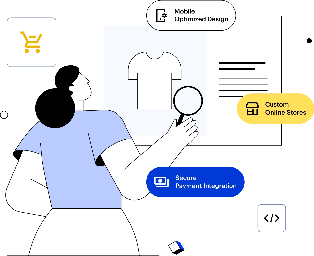 Custom eCommerce website design for improved online sales