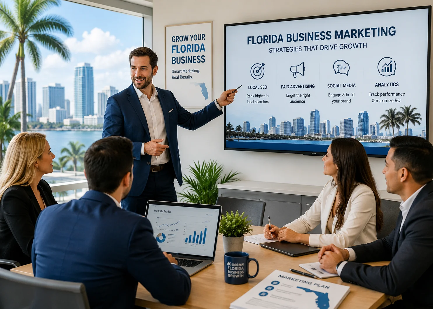 Digital marketing services for businesses across Florida