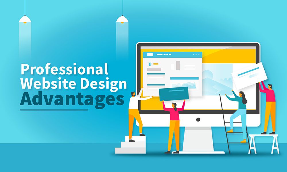 What are the benefits of Professionally designed business websites?